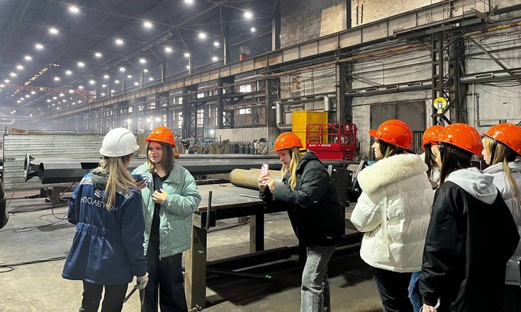 Студенты Уральского федерального университета посетили производственный комплекс ООО НПО «Легион»