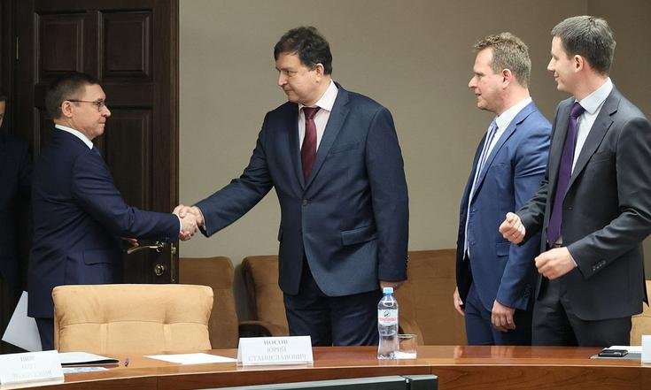 Встреча с руководством Президентской библиотеки