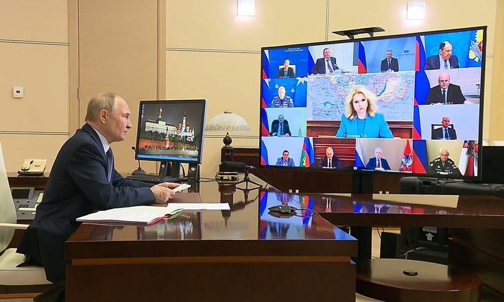 Артём Жога принял участие в заседании Совета Безопасности России