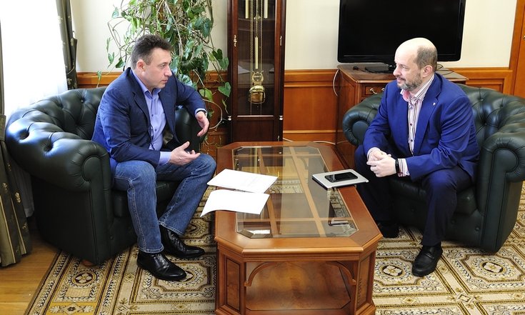 Рабочая встреча с Германом Клименко