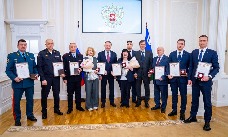 Вручение наград жителям ХМАО-Югры в честь 80-летия Победы