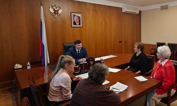 Прием граждан Останин