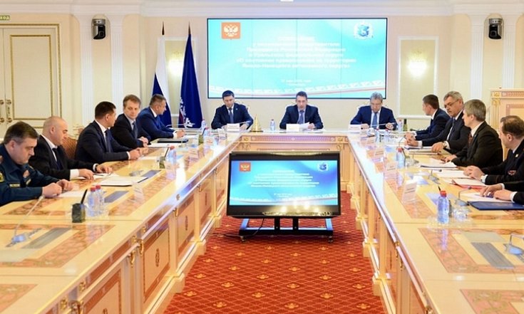 Рабочая поездка в Салехард