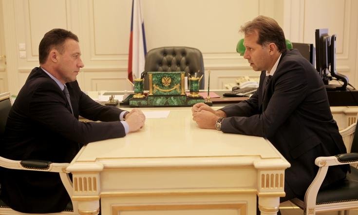 Рабочая встреча с генеральным директором АО «НПК «Уралвагонзавод» Александром Потаповым