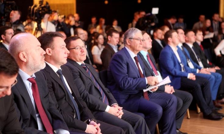 Открытие первого полуфинала конкурса «Лидеры России»