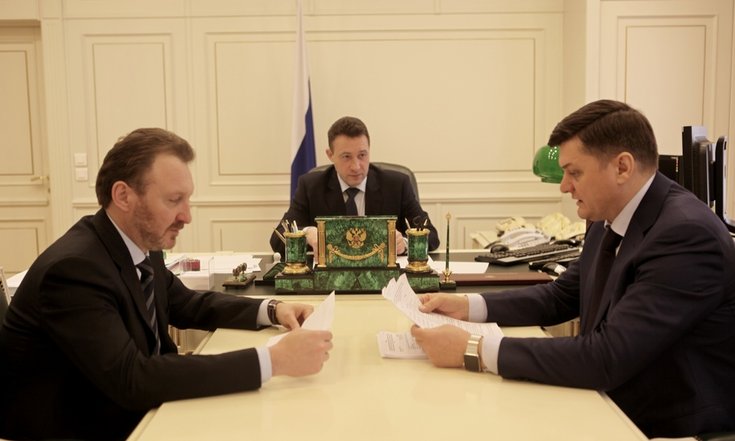 Рабочая встреча с Иваном Квиткой