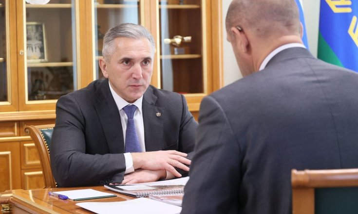 Встреча с губернатором Тюменской области Александром Моором