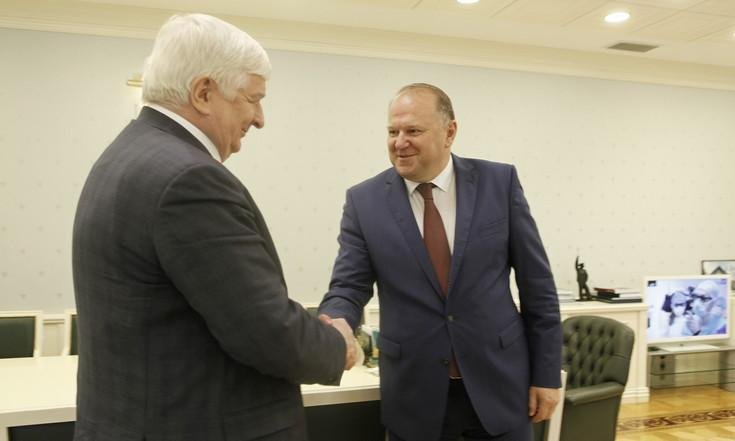 Николай Цуканов провел рабочую встречу с заместителем Генерального прокурора Российской Федерации Владимиром Малиновским