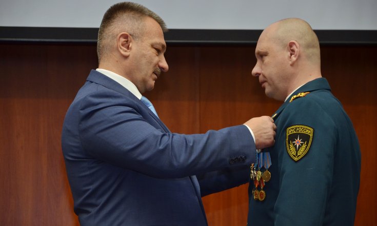 Калиберда награждение