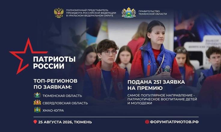 Более 1,7 тыс. активистов со всей страны зарегистрировались на участие в форуме «Патриоты России»