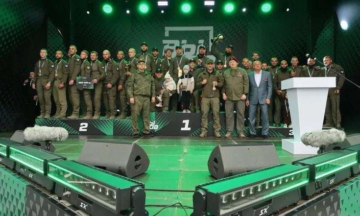 Закрытие соревнований подразделений спецназа «Вызов»