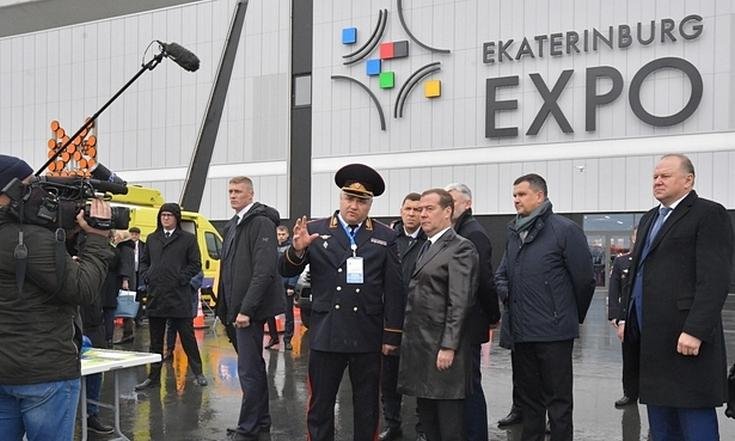 Рабочая поездка Председателя Правительства Российской Федерации Дмитрия Медведева в Екатеринбург