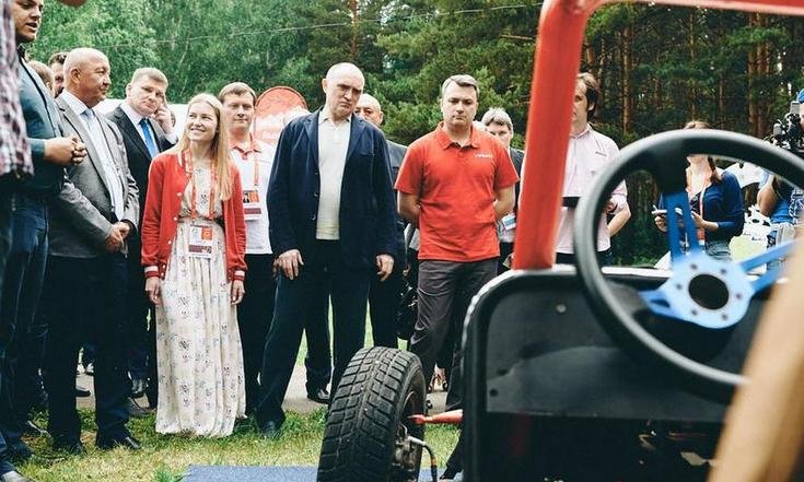 Посещение Форума молодежи Уральского федерального округа «УТРО-2017»