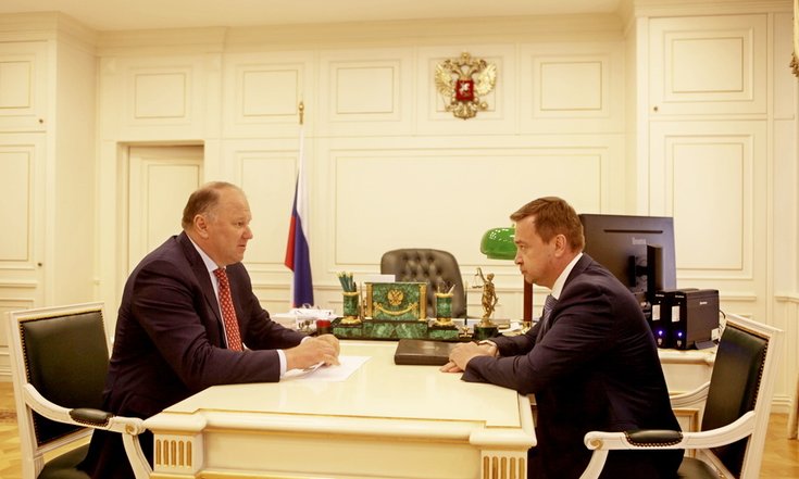 Рабочая встреча с представителем МИД РФ в г.Екатеринбурге Александром Харловым