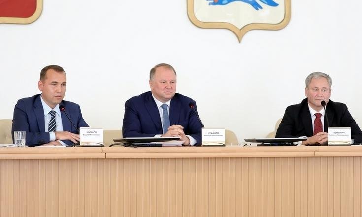 Николай Цуканов представил временно исполняющего обязанности губернатора Курганской области Вадима Шумкова