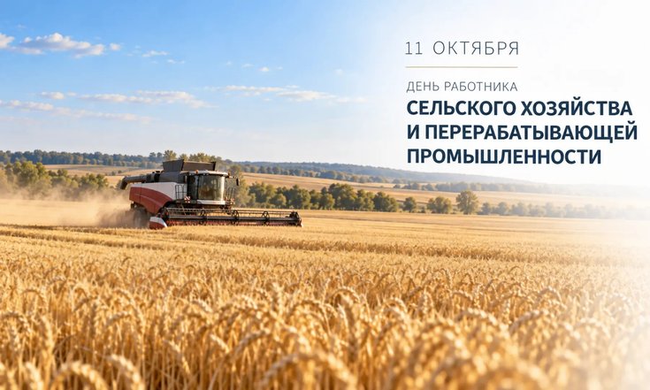 11 октября - День работника сельского хозяйства и перерабатывающей промышленности
