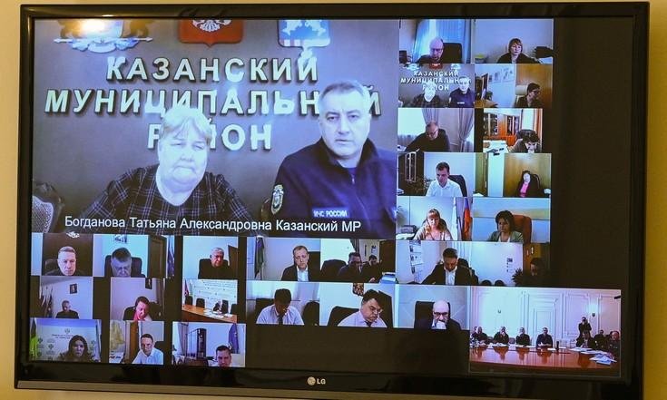 Оперативное совещание по подготовке к паводку в Тюменской области