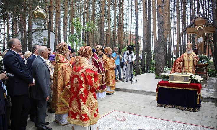 Николай Цуканов принял участие в мероприятиях в рамках визита Святейшего Патриарха Московского и всея Руси Кирилла в Екатеринбургскую митрополию