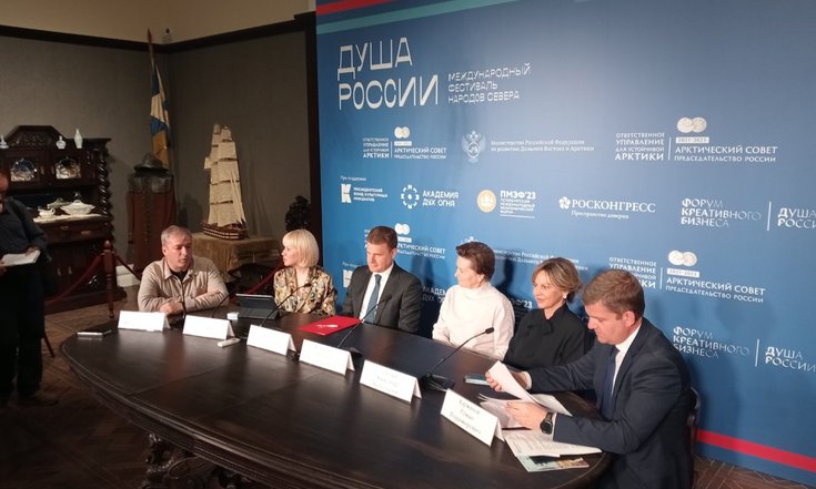 Югорчане представили регион на Международном фестивале народов Севера «Душа России» в Санкт-Петербурге