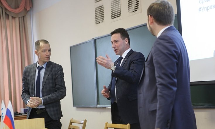 Игорь Холманских поздравил участников Кубка по менеджменту для студентов «Управляй!» с выходом в полуфинал
