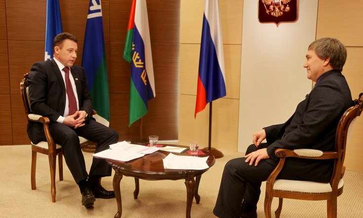 Игорь Холманских дал интервью телеканалу «УрФО 24»