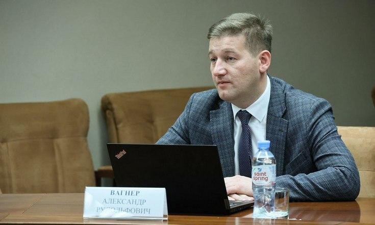 Встреча с и.о. ректора Южно-Уральского государственного университета Александром Вагнером