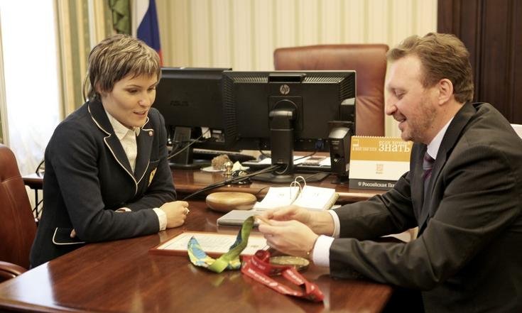 Встреча с бронзовым призером Олимпиады-2016 в Рио-де-Жанейро Натальей Кузютиной и руководителями Федерации дзюдо «Урал - Западная Сибирь»