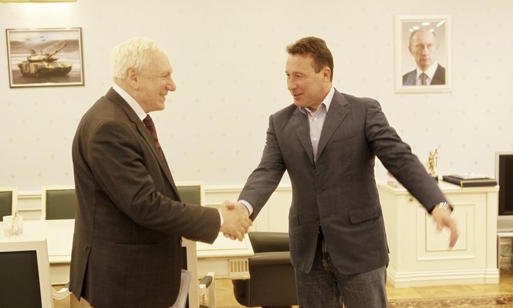 Рабочая встреча с Сергеем Филатовым