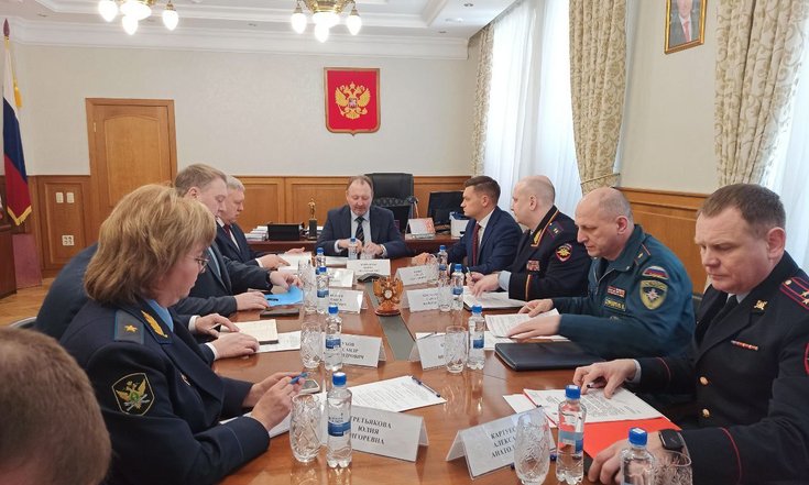 Совещание по подготовке к выборам в Челябинской области