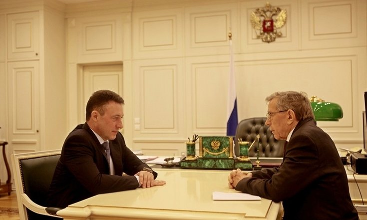 Рабочая встреча с Яковлевым