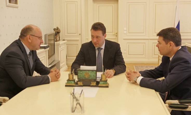 Встреча с Крыловым и Лавренко