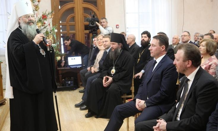 Игорь Холманских принял участие в торжественном приеме по случаю Рождества Христова