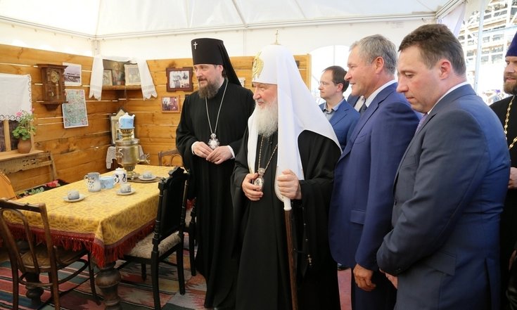 Визит Патриарха Кирилла в Курган