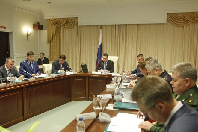 заседание Коллегии по безопасности с участием глав субъектов Уральского федерального округа