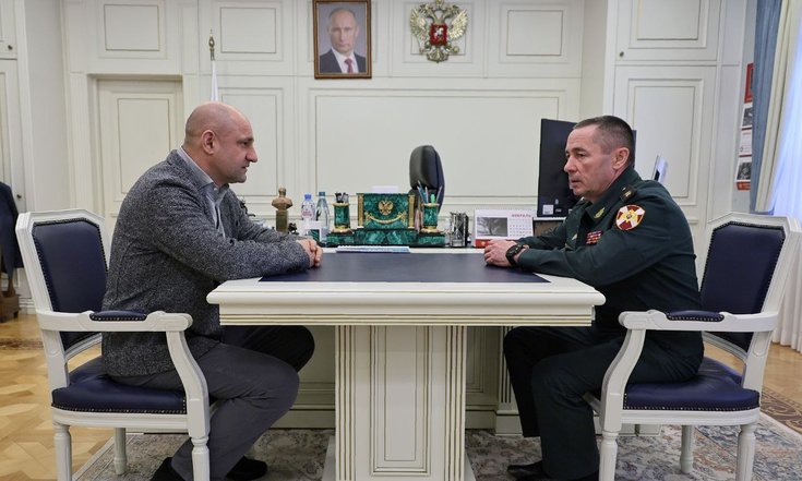 Встреча с командующим Уральским округом войск национальной гвардии РФ