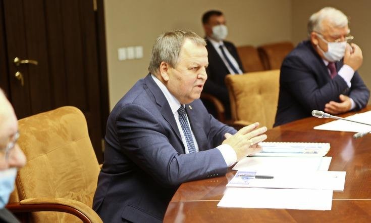 Встреча с руководством Уральского отделения Российской академии наук
