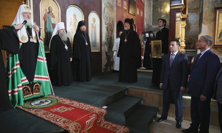 Визит патриарха в Курган