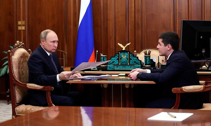 Рабочая встреча с губернатором Ямало-Ненецкого автономного округа Дмитрием Артюховым