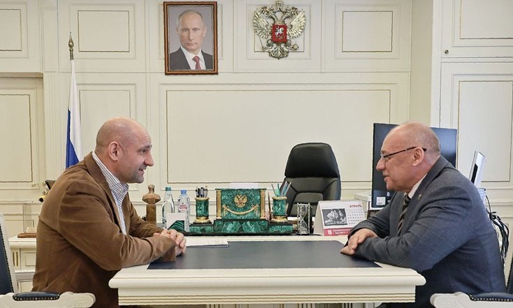 Встреча с ректором Уральского государственного юридического университета