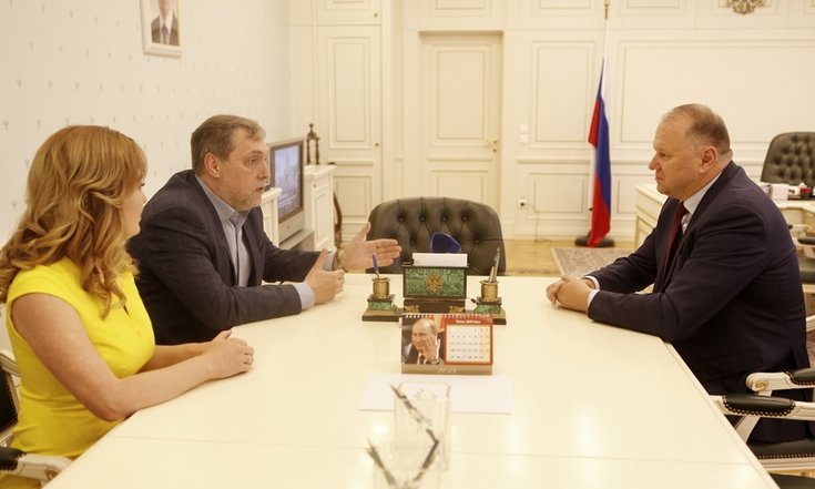 Николай Цуканов встретился с Никитой Высоцким