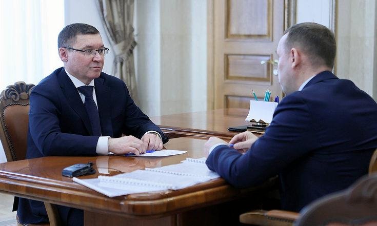 Встреча с губернатором Курганской области