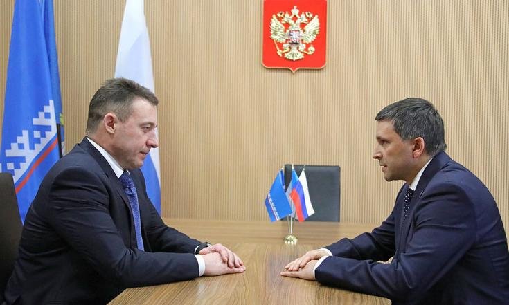 Рабочая поездка в Новый Уренгой, СЧТ