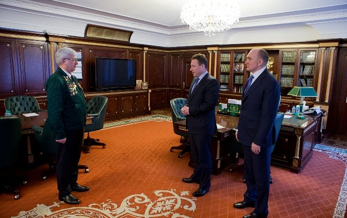 Встреча с председателем правления Челябинского регионального отделения МООО «Российские студенческие отряды» С.Горюшкиным