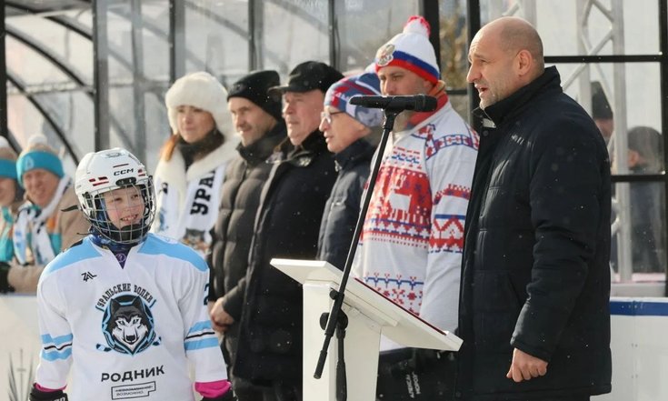 Спортивный праздник в честь 10-летия Федерации адаптивного хоккея