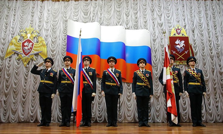 Торжественное собрание, посвященное Дню войск национальной гвардии Российской Федерации