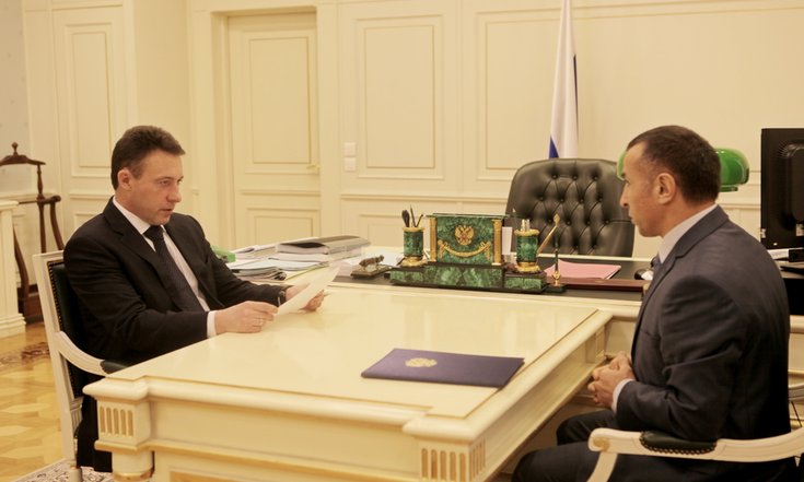 Игорь Холманских провел рабочую встречу с Русланом Ибиевым