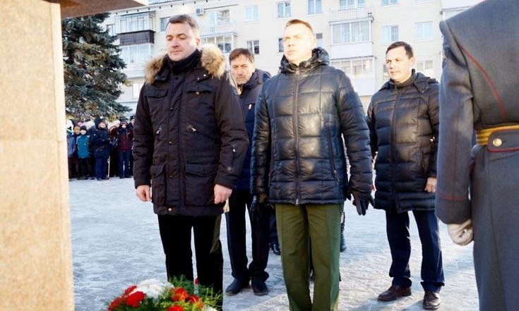 Торжественное открытие Бюстов Героев в Сквере Победы в г.Заречном (Свердловская область)