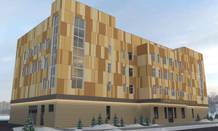 В столице Ямала строят самую современную скорую помощь