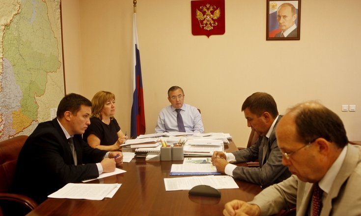 Рабочая встреча с  заместителем губернатора Свердловской области Сергеем Швиндтом