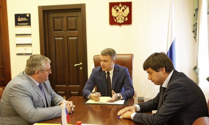 Встреча с президентом Свердловской региональной общественной организации «Федерация самбо Свердловской области» Виктором Ашихиным